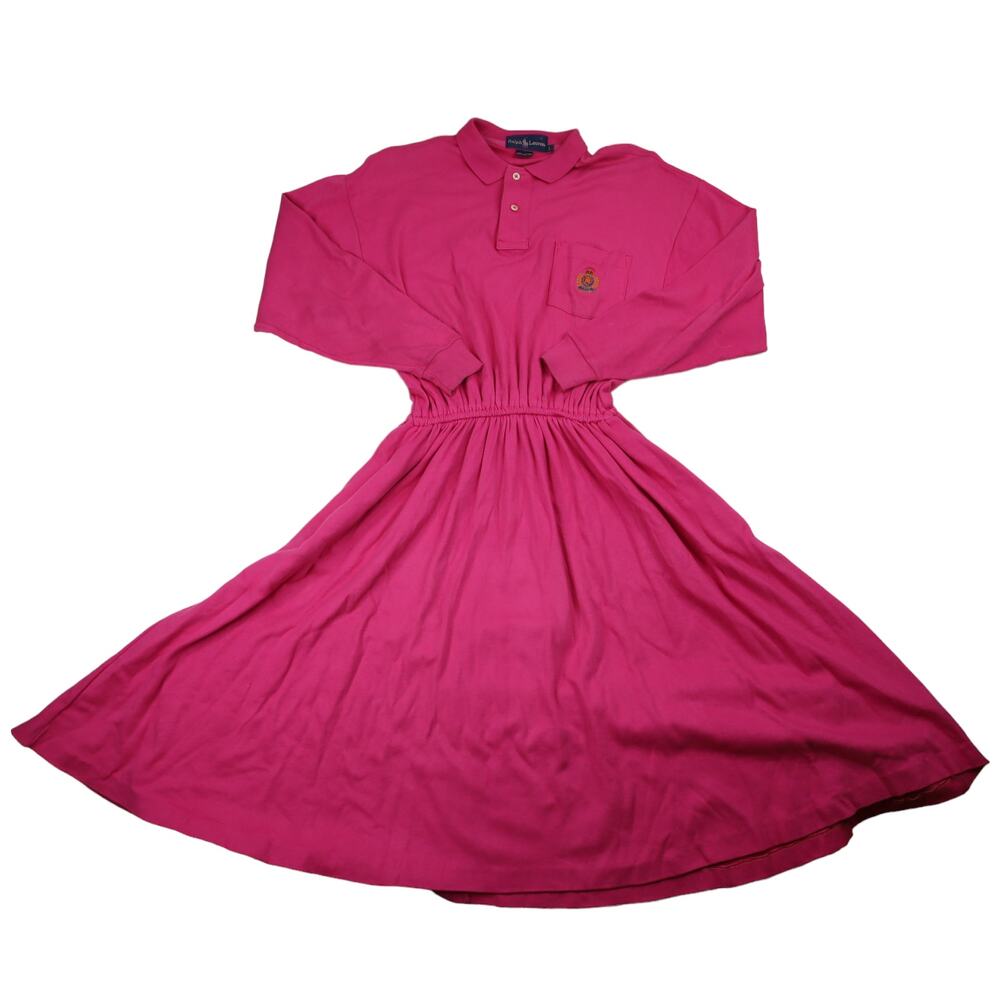 Vintage Polo Ralph Lauren Cookie Crest Dress